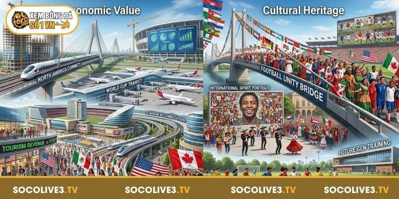 Tầm ảnh hưởng của World Cup 2026 đối với kinh tế và văn hóa